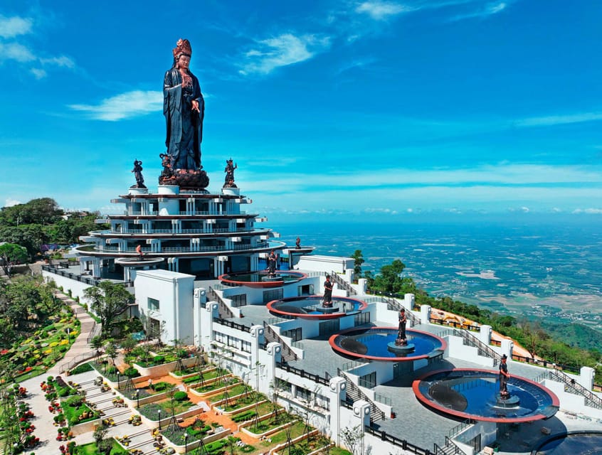 Ho Chi Minh: Black Virgin Mountain & Cao Dai Temple Tour - Bà Đen Mountain by cable car