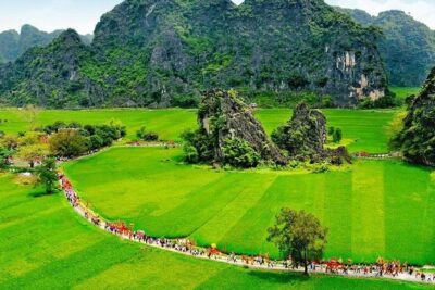 Hoa LU -Trang AN -Mua Cave Full Day Including Boat Entrance Fees and Lunch
