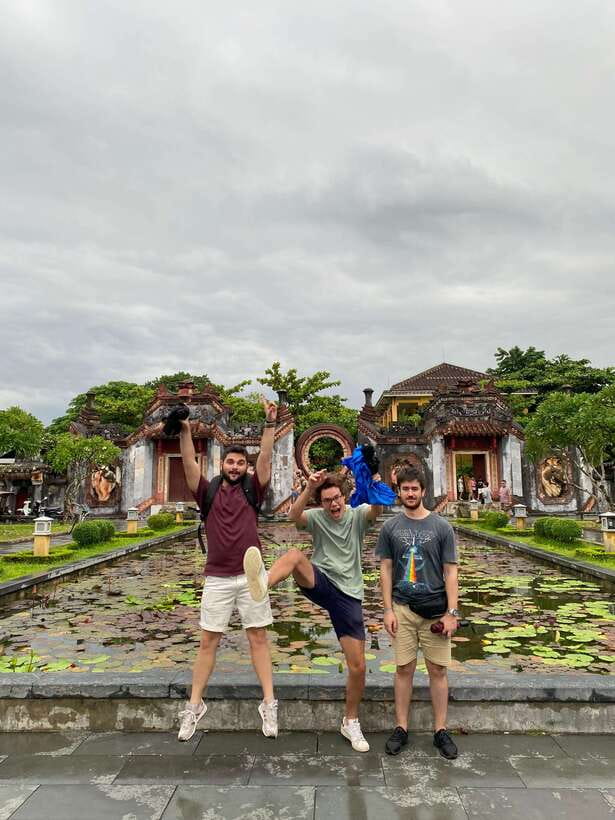 Hoi An Ancient Town - Walking Tour with Local Guide - Ba Mu Temple gate and the first look at old Hoi An