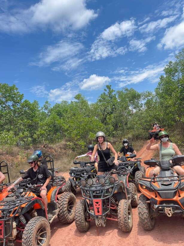 Hoi An: ATV Quad Bike Adventure and BBQ Feast - Leaving Hoi An by van for the rural trails