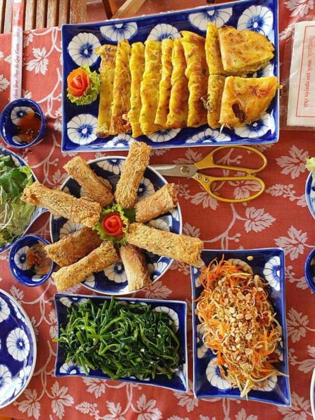 Hoi An: Basket Boat Ride, Cooking Class by Hangcoconut - The cooking class with Thuy and other local instructors