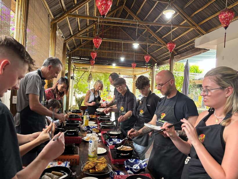 Hoi An: Basket Boat Ride, Cooking Class by Hangcoconut - Reaching the Bay Mau nipa forest