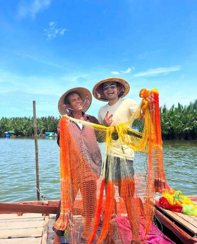 Hoi An: Basket Boat Ride in the BẢY MẪU Coconut Forest - Fishing Nets, Crabs, and Local Skills