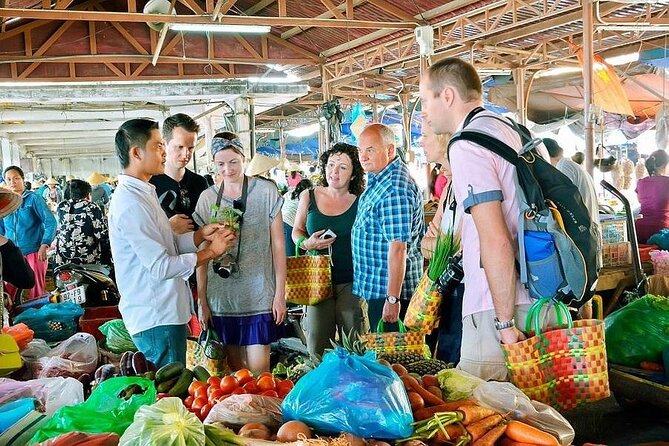 Hoi An: Bay Mau Eco Cooking Tour - A bamboo basket boat through Bay Mau Coconut Forest