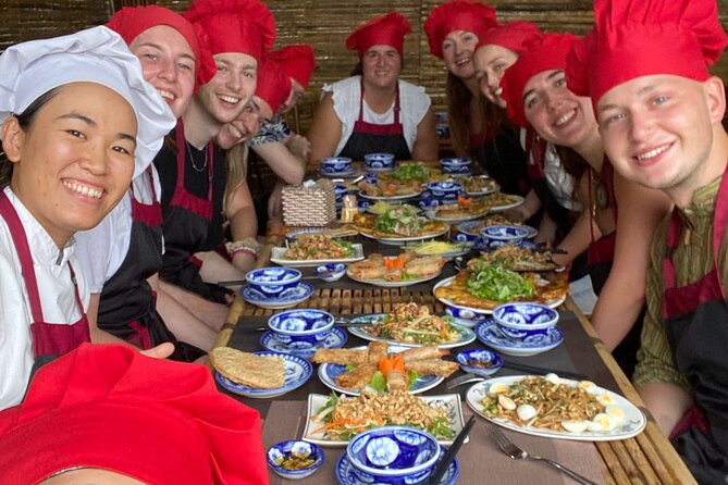 Hoi An Cooking Class(Local market,Basket Boat,Fishing & Cooking) - Cooking for about two hours with a local chef
