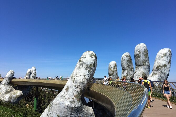 Hoi An/Da Nang Ba Na Hills - Golden Bridge small group - The Golden Bridge and first photo stop