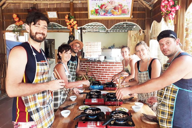 Hoi An Eco Tour Cooking Class & Fishing (Local market,basket boat,learn cooking) - From Hoi An market to the cooking table