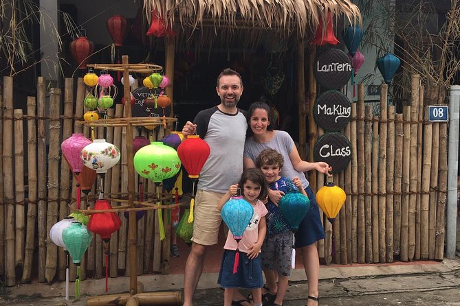 Hoi An Full Lantern Making Class- A special Foldable lantern - Choosing silk, shape, and tassel