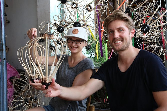 Hoi An Full Lantern Making Class- A special Foldable lantern - A friendly family workshop