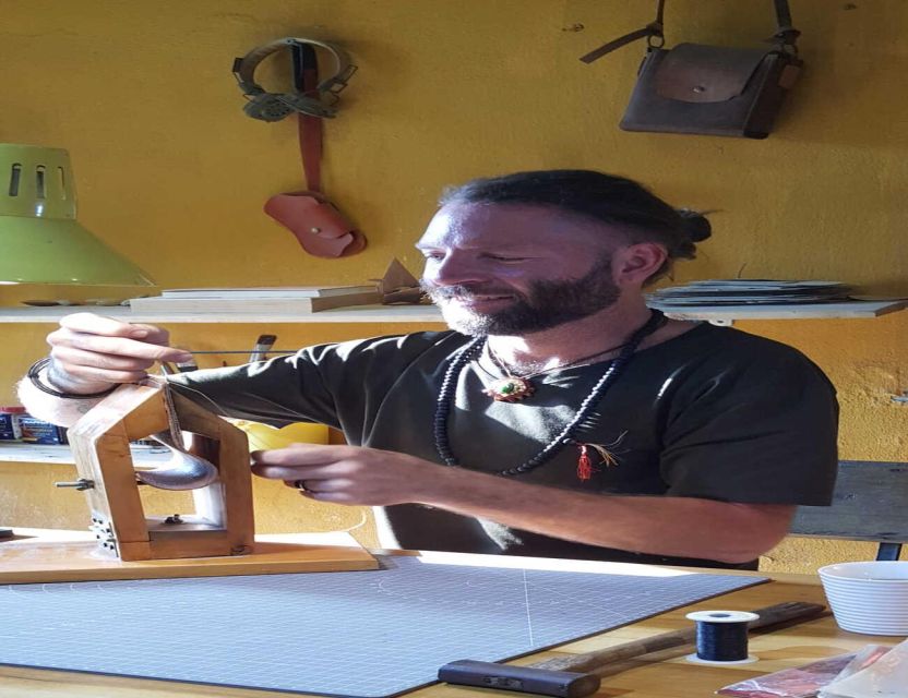 Hoi An: Handmade Leather Crafts Workshop (Starter Course) - The satisfying part: punching holes and stitching