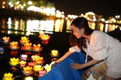 Hoi An Lantern Boat Ride on the Thu Bon River