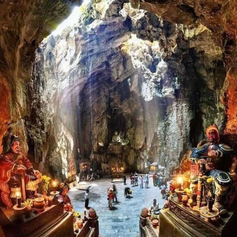 Hoi An: Marble Mountain, Am Phu Cave and Monkey Mountain - Monkey Mountain and the Lady Buddha