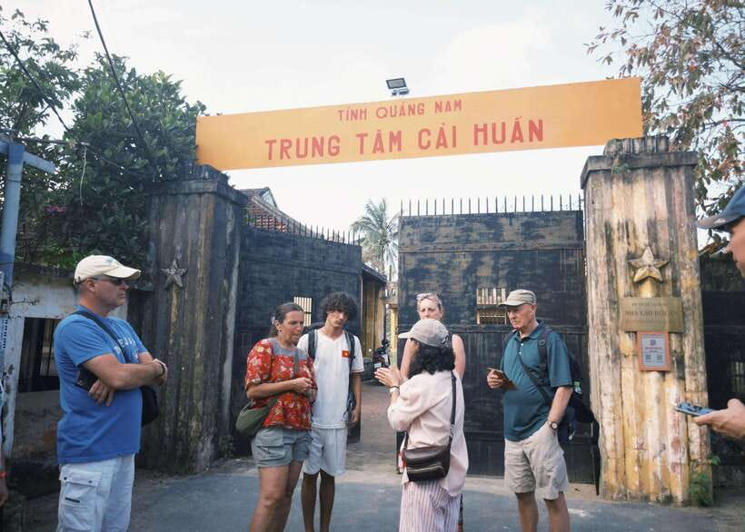 Hoi An Off the Map – Walking Tour in the Backstreets - Meeting the guide at the Army Blockhouse