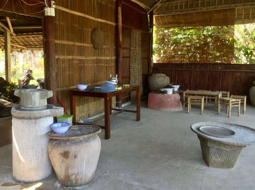Hoian/Danang: Eco Cooking Class, Cruise Trip, Basket Boat - Cooking four dishes at your own station