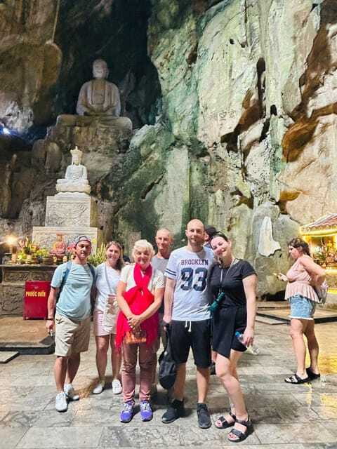 Hoian/Danang: Marble Mountain - Am Phu Cave & Lady Buddha - Huyen Khong and the other caves