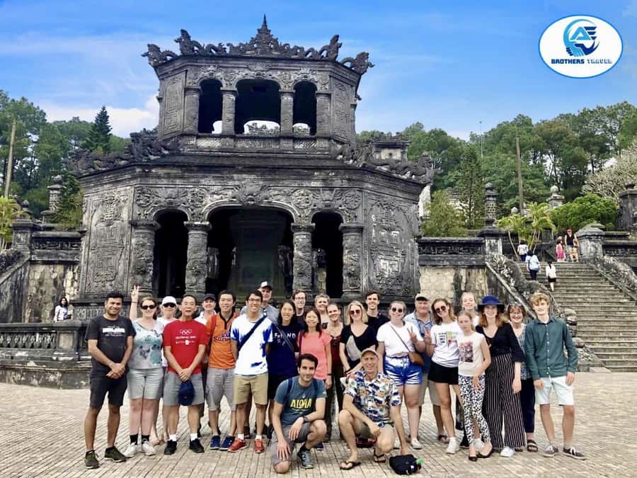 Hue City Tour Full Day - Group Tour - Khai Dinh Tomb and its East-West design