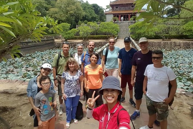 Hue: Custom Tour with Dragon Boat, Private Car & Motorbike - Crossing the Perfume River by dragon boat