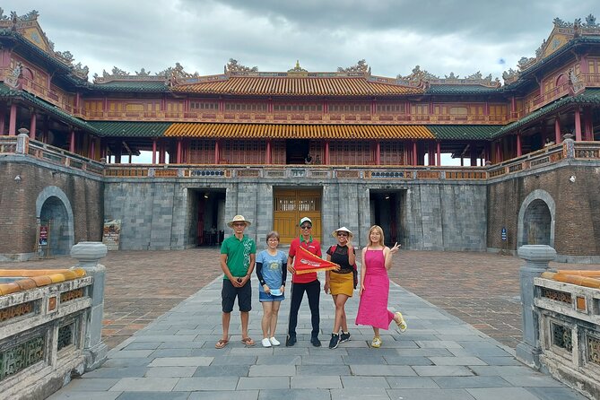 Hue Imperial City Private Tour with Local Experts - Thien Mu Pagoda beside the Perfume River