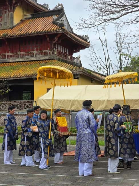Hue Imperial city walking tour and optional royal tombs - Kien Trung Palace and the Royal Garden