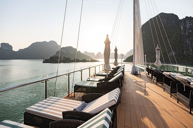 JADESAILS CRUISE-The Most Luxurious Day Tour in Ha Long Bay & Lan Ha Bay - Sunset party, music, and the return to port
