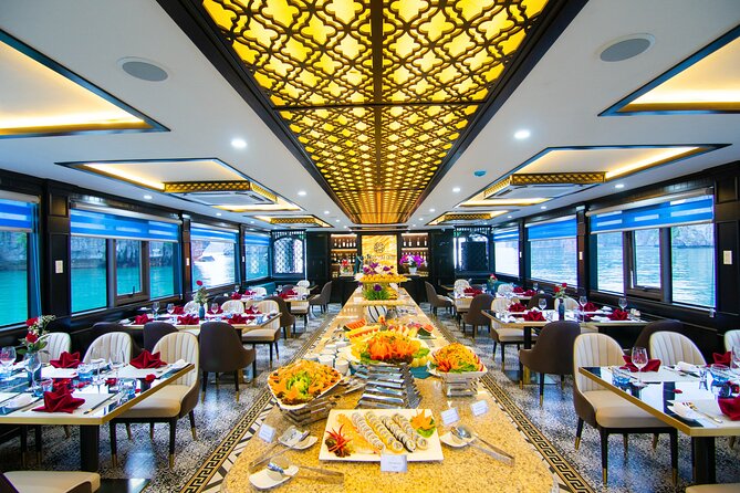 La Casta Cruise - Luxury Day Tour in Halong Bay (Expressway- Limousine) - Lunch, drinks, and the onboard atmosphere