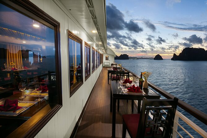 La Regina 2 days tour in Halong Bay & Bai Tu Long Bay - 4 star - Sunset, happy hour, and spring rolls