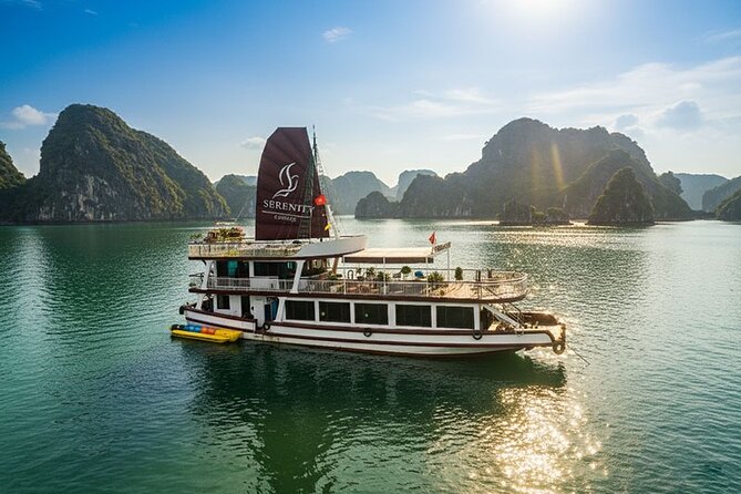 Lan Ha Bay day tour from Cat Ba, Hanoi - Serenity Boutique Cruise - Quick take on the Serenity Lan Ha Bay cruise