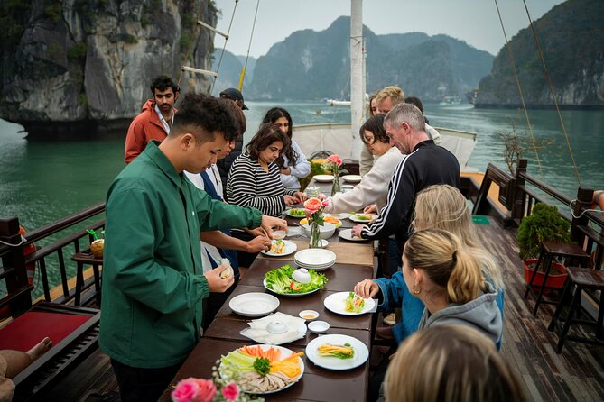 Lan Ha Bay Full Day Boat Tour from Hanoi/ Cat Ba - Passing Cai Beo Fishing Village by boat