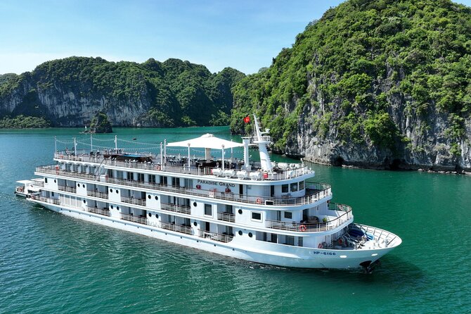 Lan Ha Bay Overnight on Paradise Grand Cruise - Starting at Tuan Chau Island at 11:30 am
