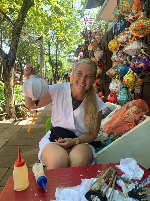 Lantern Making Class With Lynn - Busy moments, power cuts, and other practical realities