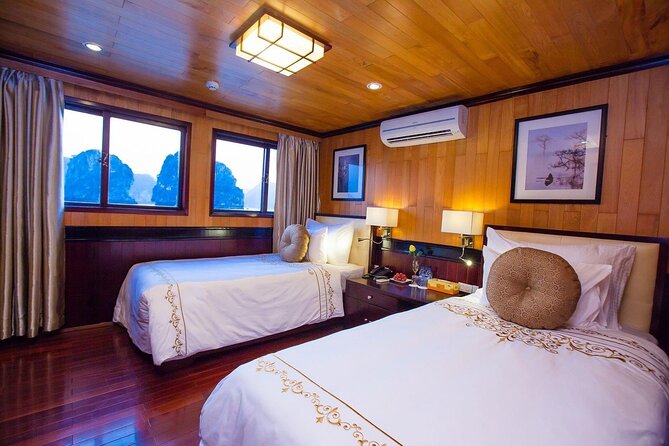 LIKE A BOSS-Luxury options-2d/1n All inclusive in Halong Bay - Luon Cave, pearl farms, and the first afternoon