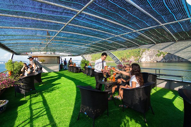 Luxury Halong Bay 1 Day on Cruises From Hanoi with Bus & Lunch - Sung Sot Cave and the walking required