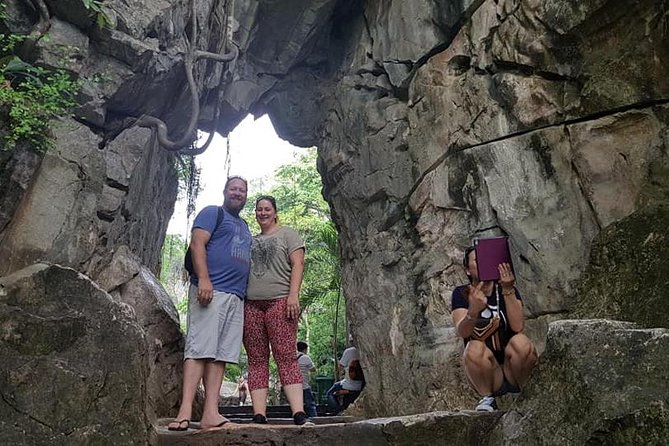 MARBLE MOUNTAIN-AM PHU Cave & HOI AN -Colourful Lantern Boat Ride - Hoi An Old Town after the afternoon heat