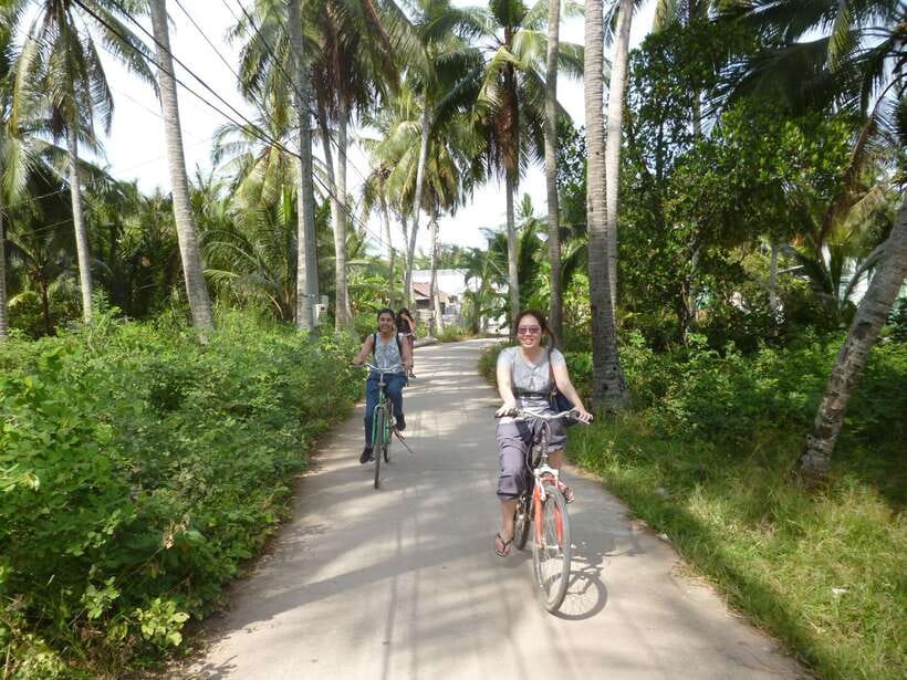 Mekong Day Tour by Car:Cai Be market, Local Island & Cycling - The guide can shape the whole day