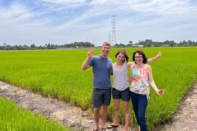 Mekong Day Trip Explore Village Bicycle CookingClass Group 12 Pax - The Tien River boat ride