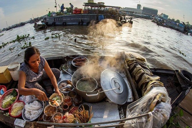 Mekong Delta 2-Day Tour: Floating Markets, Biking, Amazing Tour - Cai Rang Floating Market before breakfast