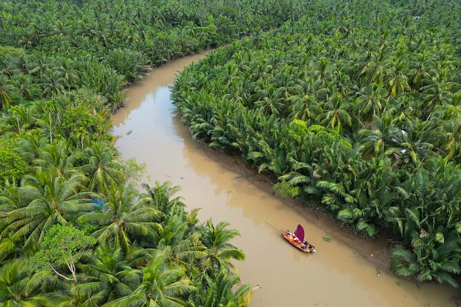 Mekong River Relaxing Sail boat cruise to Coconut Canals (1.5HRS) - Booking, timing, and cancellation