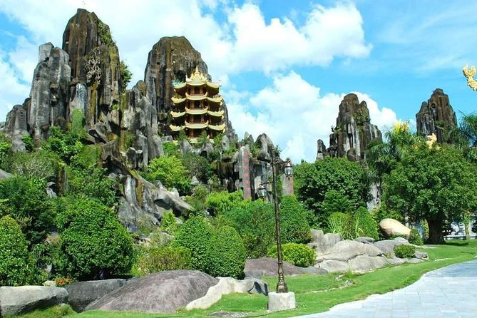 Morning Small group to Marble Mountains - Am Phu Cave - Monkey Mountain - Monkey Mountain and Vietnam’s biggest Lady Buddha