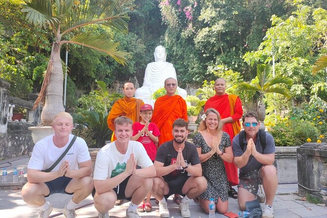 Morning Small group to Marble Mountains - Am Phu Cave - Monkey Mountain - Vietnamese lunch after the sights