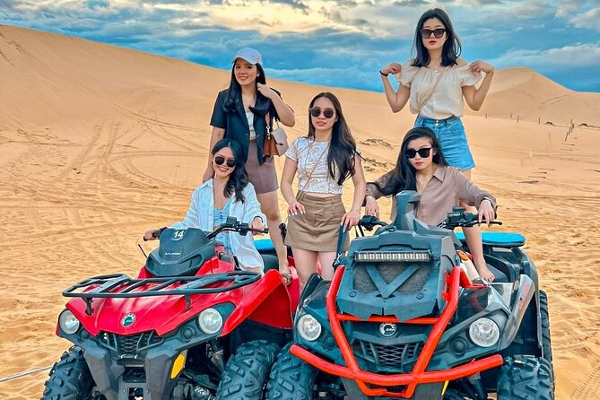 Mui Ne: Sand Dunes Jeep Tour Friendly Service with ATV Option - White Sand Dunes at sunrise