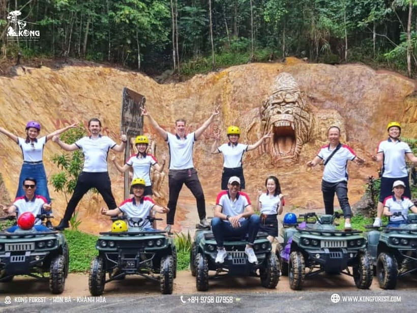 Nha Trang: ATV Extreme Tour at Kong Forest - Taking on the rough forest route