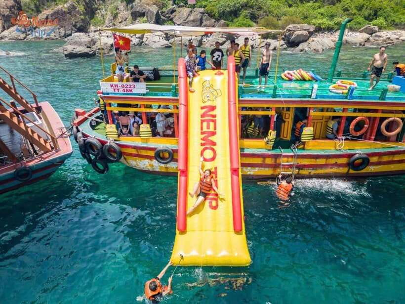 Nha Trang: Hopping Tour, Snorkeling, Boat Party, & BBQ Lunch - Snorkeling at the coral reef