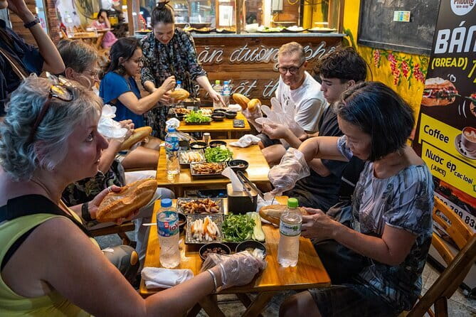 Old Quarter Food Tour in Hanoi - Bánh cuốn near Long Bien Bridge