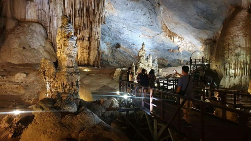 Phong Nha: Cave Exploration and Zipline Dark Cave Tour - Ziplining over the Chay River