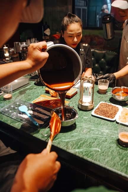 Phu Quoc: Bittersweet Chocolate Factory Tour & Workshop - Tasting cacao before adding sugar