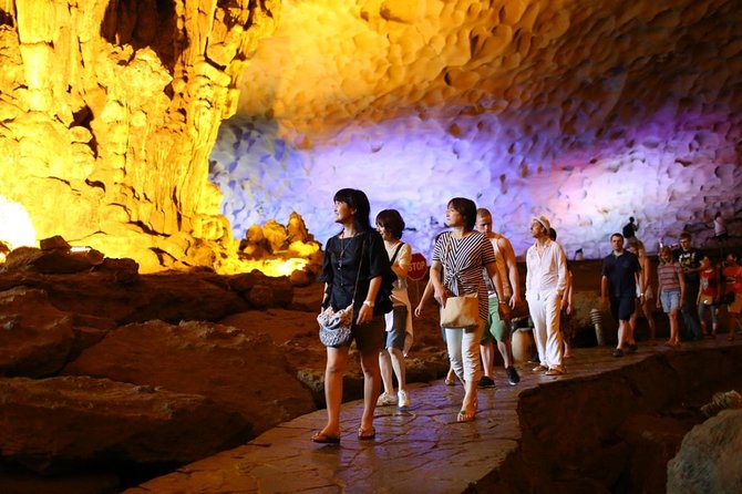 Private Ha Long bay day trip(From Hanoi city or Halong harbour) - Thien Cung Cave, the main underground spectacle