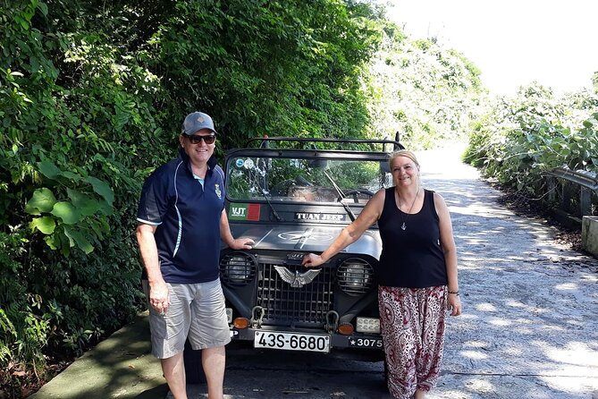 Private Jeep tour Monkey Mountains -Son Tra and Marble by SUV car - Marble Mountains: stairs, caves, and stone shrines