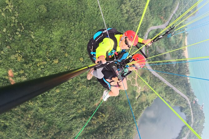 Private Paragliding Experience in Da Nang - The flight over jungle, ocean, and city