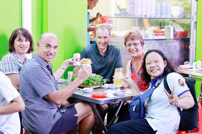 Private Street Food Evening Walking Tour in Ho Chi Minh City - Rice pancakes set the pace at the first food stop