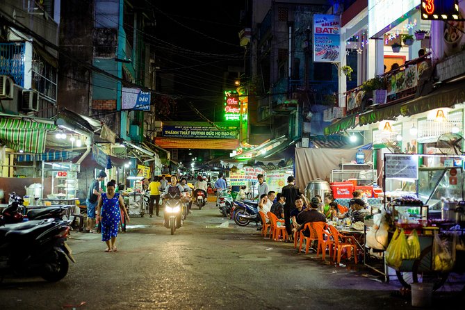 Private Vegan Food Tour By Scooter in Ho Chi Minh City - Vegan banh xeo in a nostalgic local setting